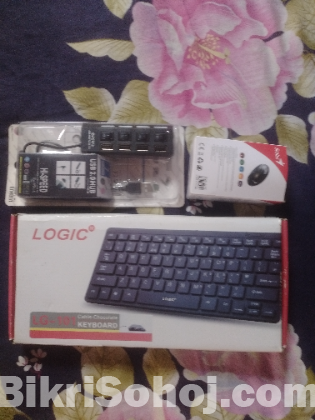 Geming keyboard and mouse